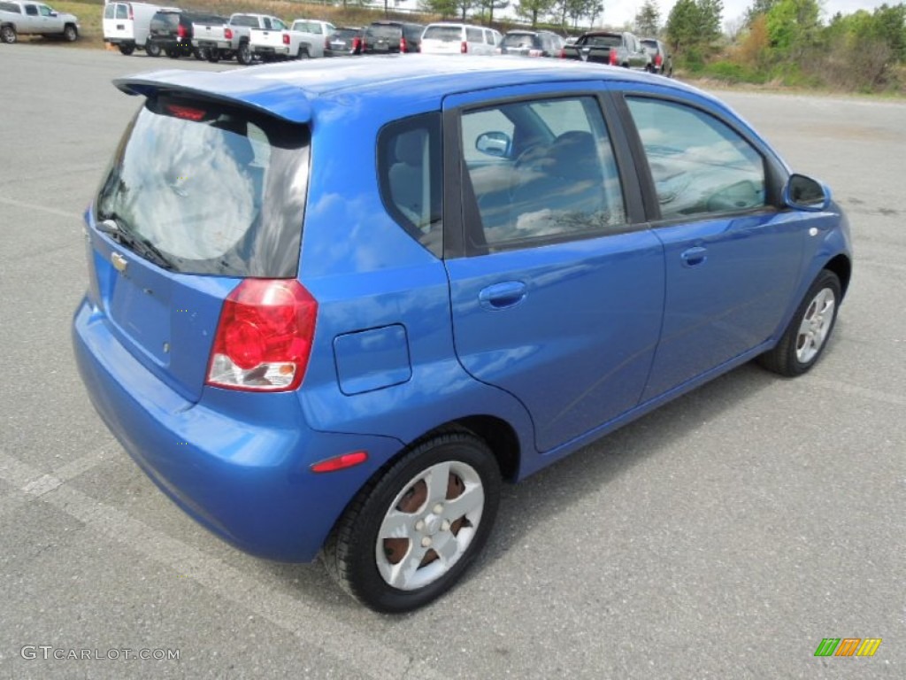 Bright Blue Metallic 2005 Chevrolet Aveo LS Hatchback Exterior Photo #62750350