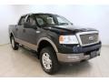 Black 2004 Ford F150 Lariat SuperCrew 4x4 Exterior