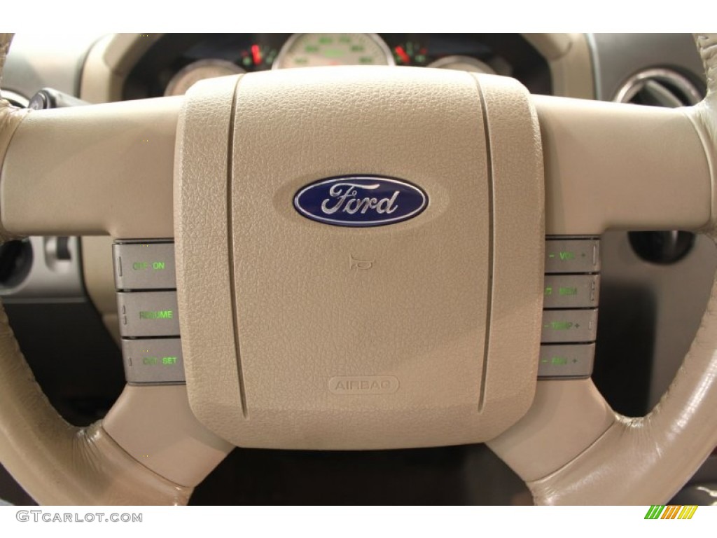 2004 F150 Lariat SuperCrew 4x4 - Black / Tan photo #10