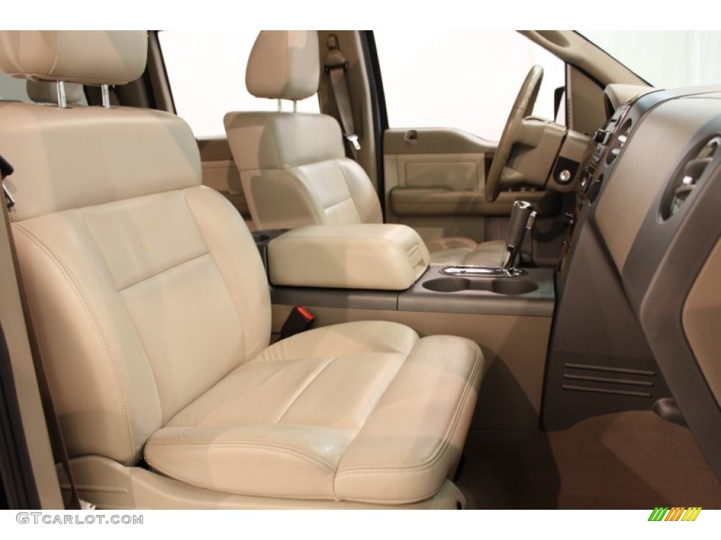 2004 F150 Lariat SuperCrew 4x4 - Black / Tan photo #12