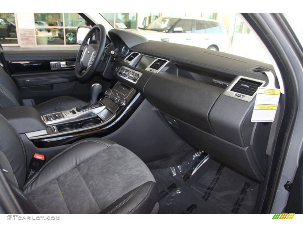 Ebony/Lunar Alcantara Interior 2012 Land Rover Range Rover Sport HSE LUX Photo #62752747