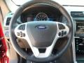 Charcoal Black Steering Wheel Photo for 2013 Ford Explorer #62752999