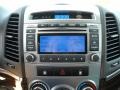 2012 Hyundai Santa Fe Cocoa Black Interior Audio System Photo