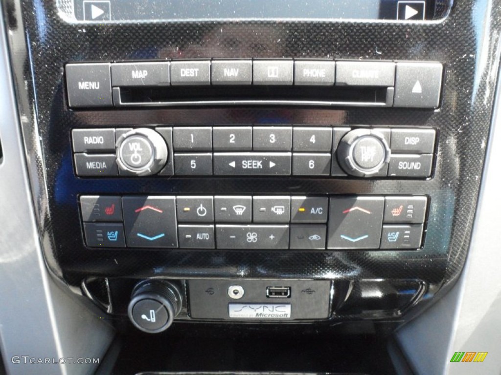 2012 Ford F150 FX4 SuperCrew 4x4 Controls Photo #62754109