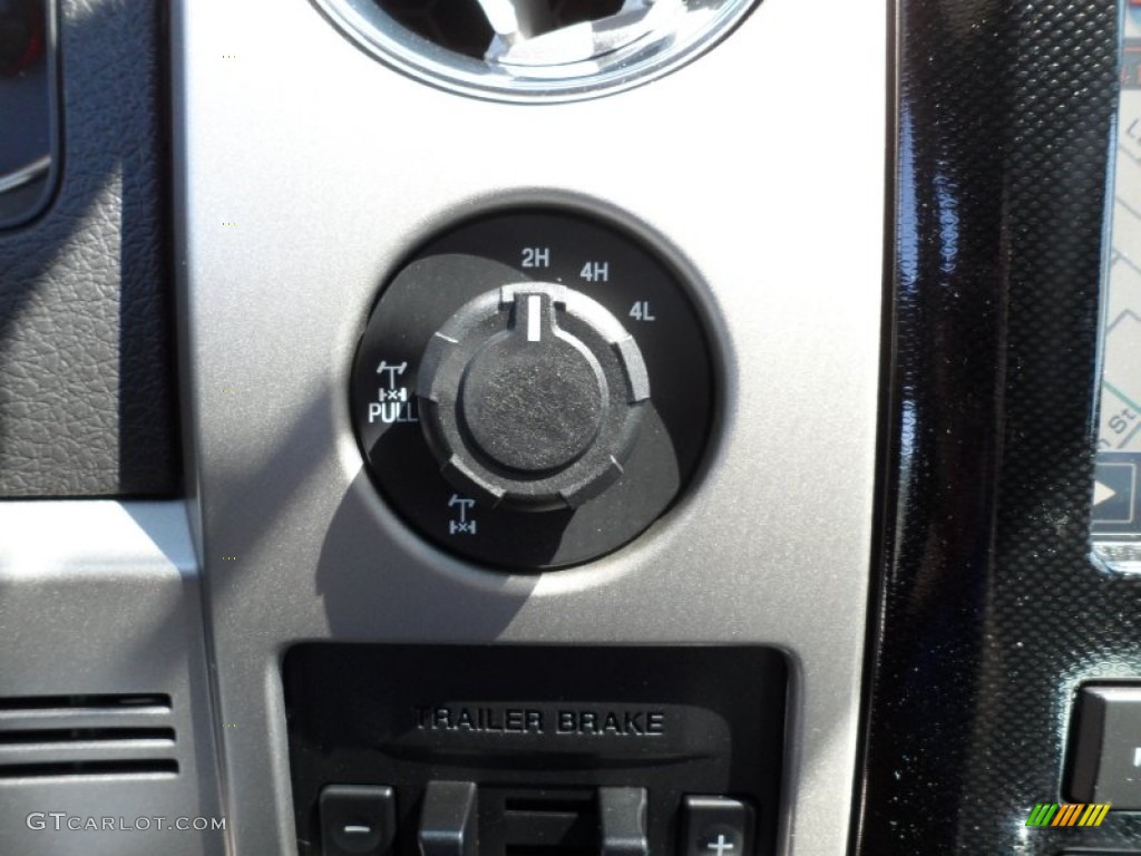2012 Ford F150 FX4 SuperCrew 4x4 Controls Photo #62754241
