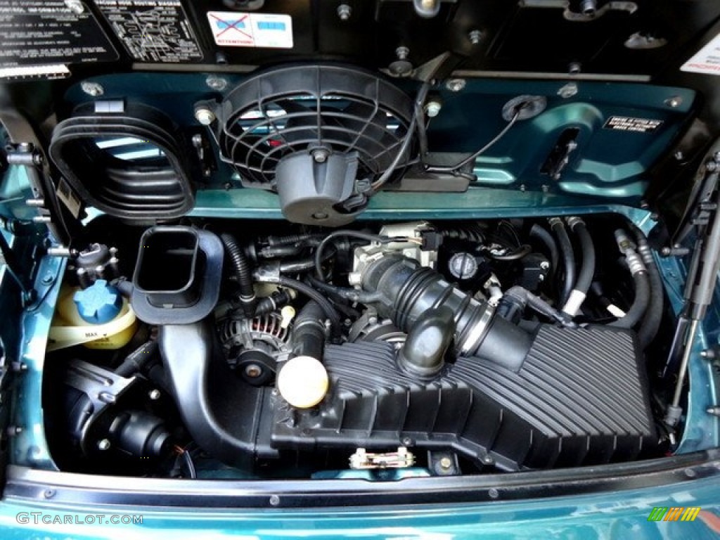 2001 Porsche 911 Carrera Cabriolet 3.4 Liter DOHC 24V VarioCam Flat 6 Cylinder Engine Photo #62754622