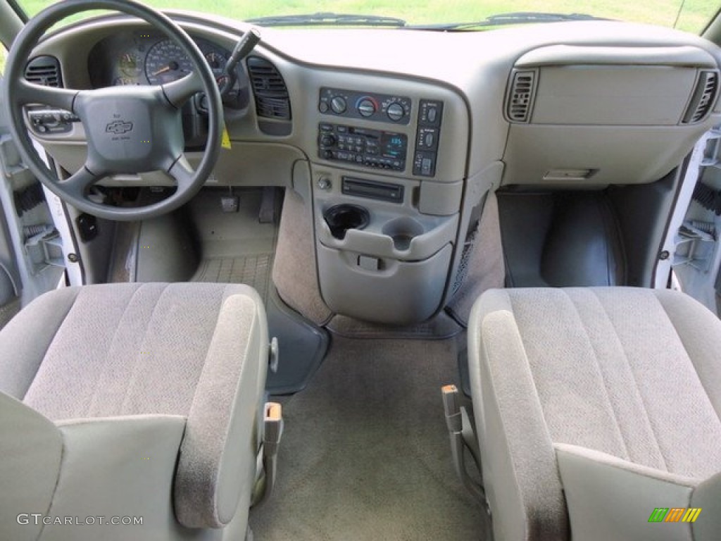 Medium Gray Interior 2002 Chevrolet Astro LS AWD Photo #62754637