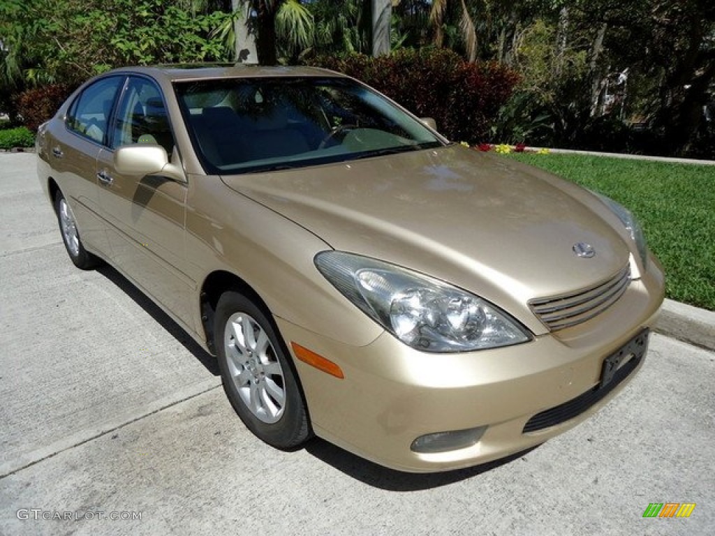 Mystic Gold Metallic 2002 Lexus ES 300 Exterior Photo #62754658