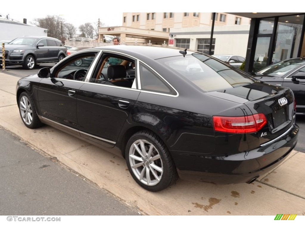 Brilliant Black 2009 Audi A6 3.0T quattro Sedan Exterior Photo #62755105