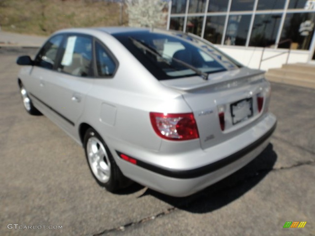 2006 Elantra GLS Hatchback - Sterling Silver / Gray photo #2