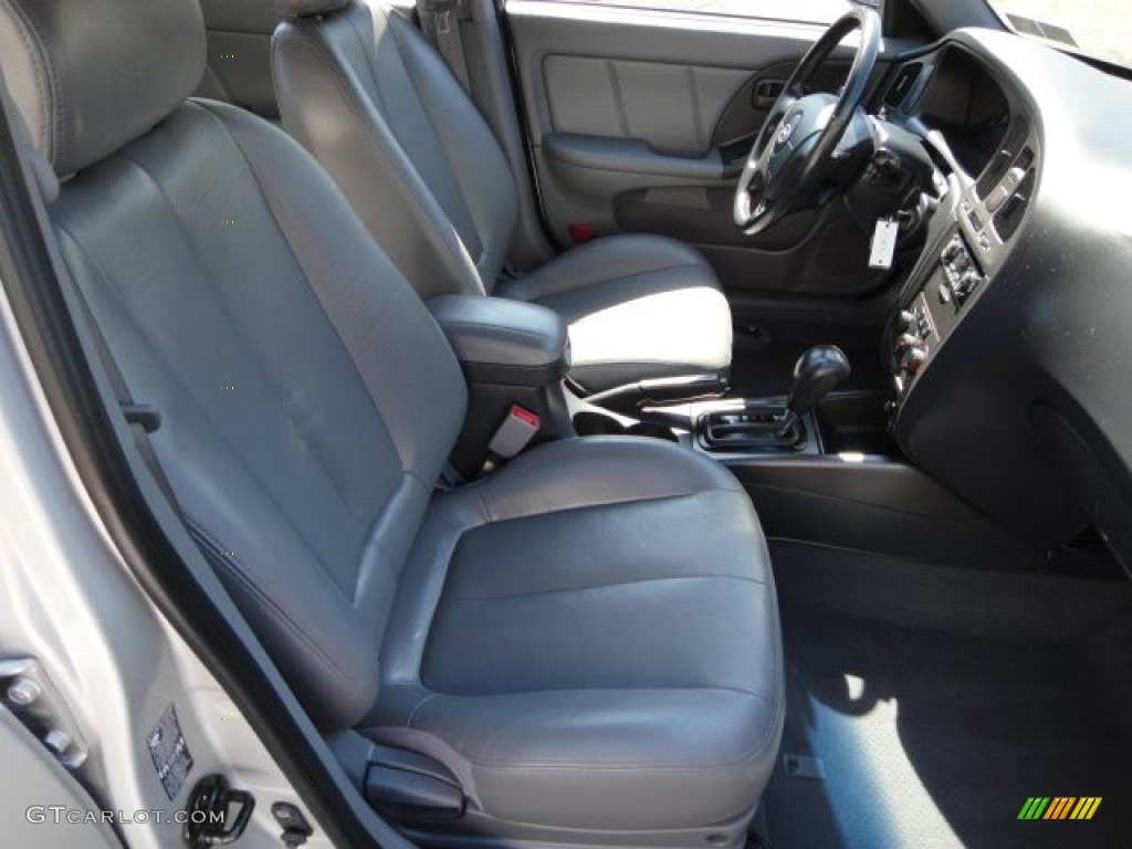 2006 Elantra GLS Hatchback - Sterling Silver / Gray photo #10