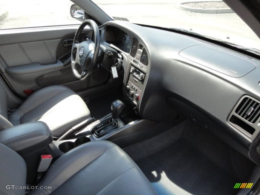 2006 Elantra GLS Hatchback - Sterling Silver / Gray photo #11