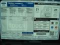 2012 Ford Transit Connect XL Van Window Sticker