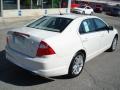 2012 White Suede Ford Fusion S  photo #8