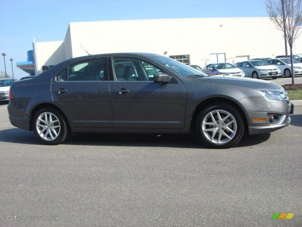 2011 Fusion SEL V6 - Sterling Grey Metallic / Medium Light Stone photo #6