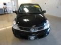 2011 Super Black Nissan Versa 1.8 S Sedan  photo #2