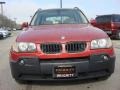 2004 Flamenco Red Metallic BMW X3 2.5i  photo #8