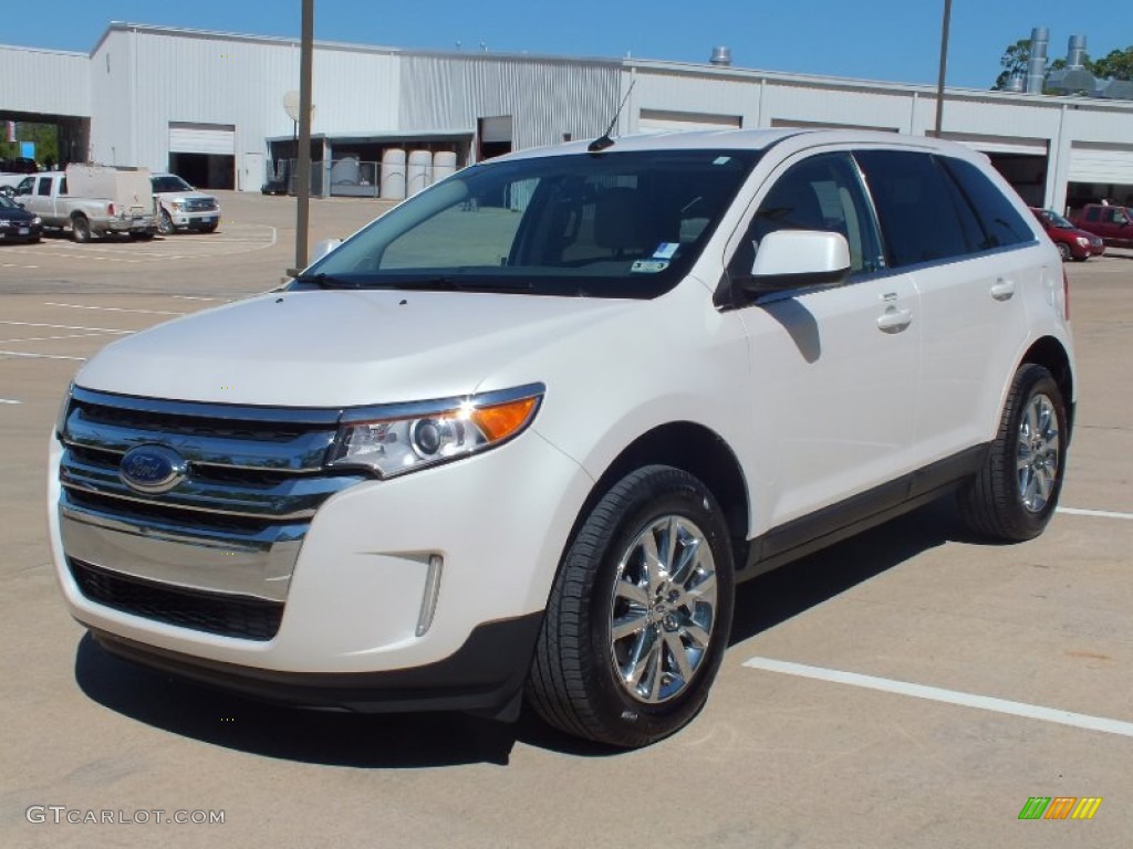 White Platinum Tri-Coat 2011 Ford Edge Limited Exterior Photo #62760401