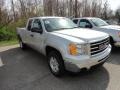 2012 Quicksilver Metallic GMC Sierra 1500 SLE Extended Cab 4x4  photo #3