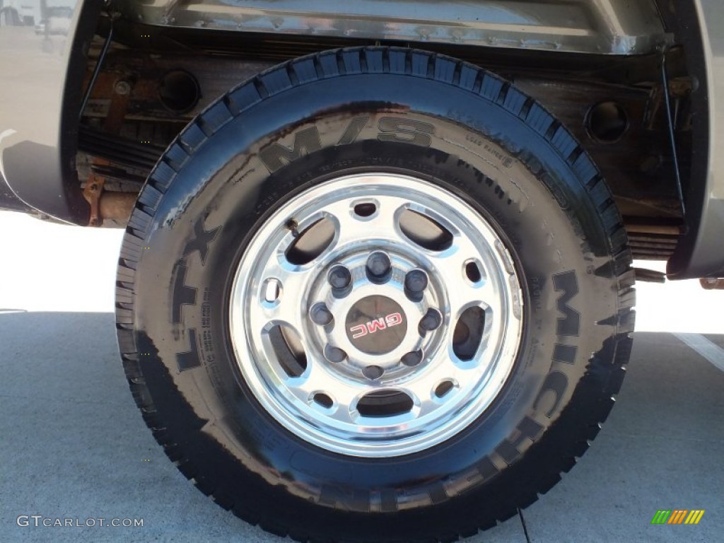 2001 Sierra 1500 SLE Crew Cab 4x4 - Storm Gray Metallic / Graphite photo #44