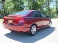 2007 Tango Red Pearl Honda Civic LX Sedan  photo #5
