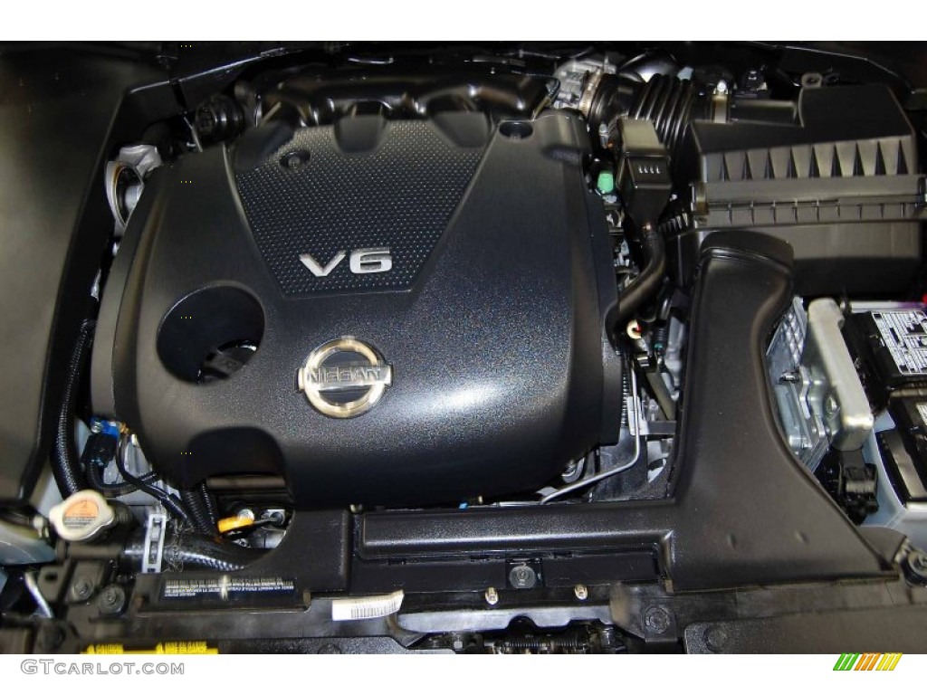 2011 Maxima 3.5 SV Sport - Super Black / Charcoal photo #27