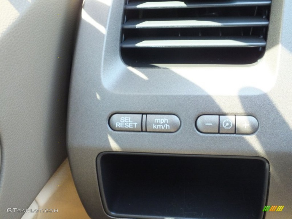 2007 Civic LX Sedan - Tango Red Pearl / Ivory photo #22