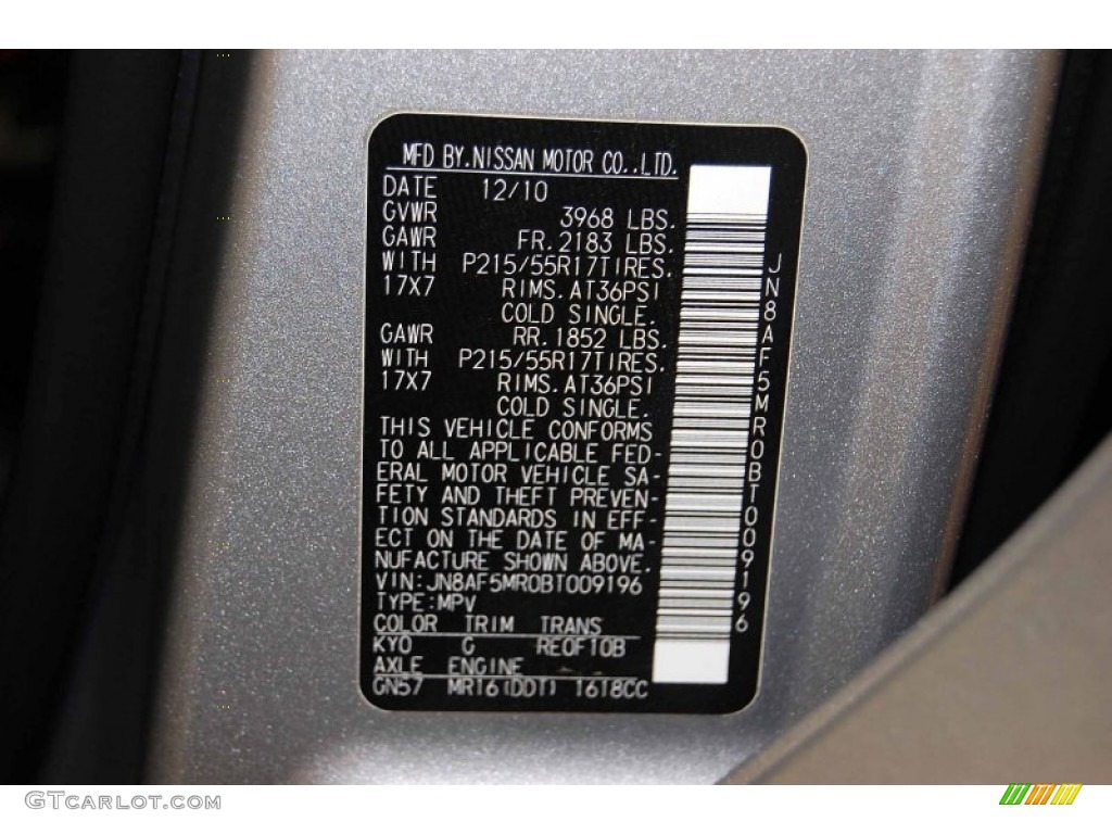 2011 Nissan Juke SL KY0 Photo #62761495