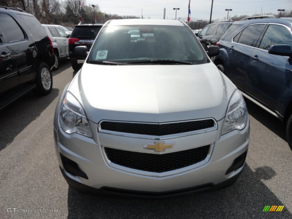 2012 Equinox LS - Silver Ice Metallic / Jet Black photo #2