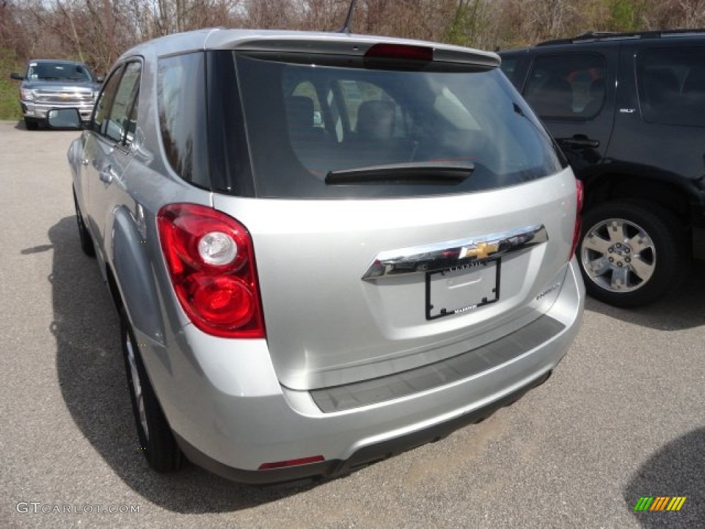 2012 Equinox LS - Silver Ice Metallic / Jet Black photo #4