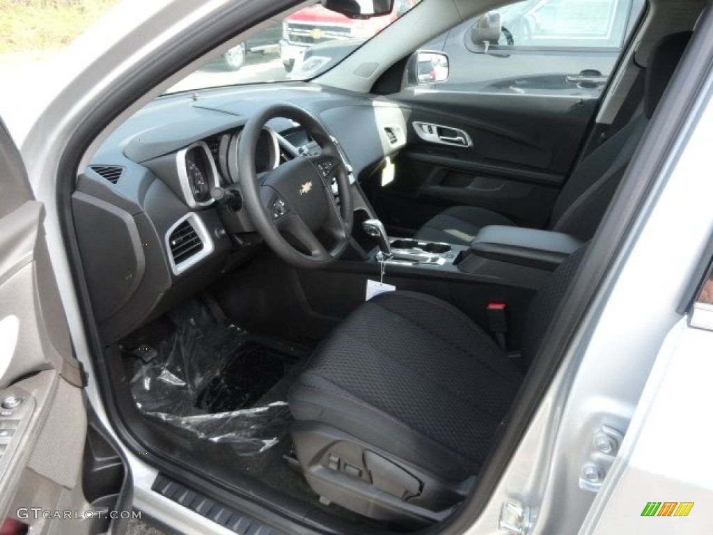 2012 Equinox LS - Silver Ice Metallic / Jet Black photo #5