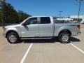 2012 Ingot Silver Metallic Ford F150 Lariat SuperCrew 4x4  photo #8