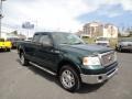 2008 Forest Green Metallic Ford F150 XLT SuperCab 4x4  photo #1