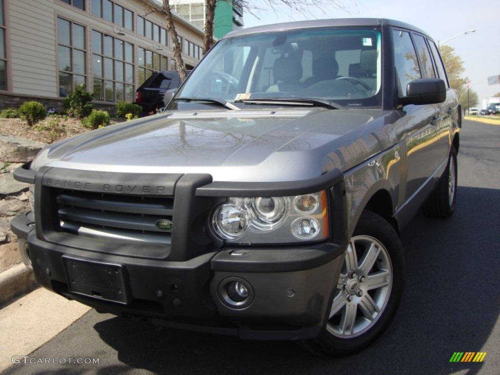 2007 Range Rover HSE - Stornoway Grey Metallic / Charcoal photo #1