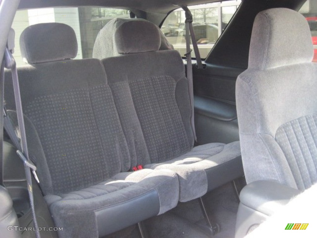 2000 Blazer LS 4x4 - Space Blue Metallic / Graphite Gray photo #7