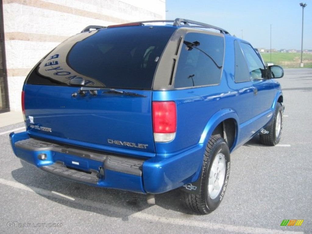 Space Blue Metallic 2000 Chevrolet Blazer LS 4x4 Exterior Photo #62763469