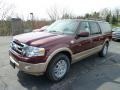 2012 Autumn Red Metallic Ford Expedition EL King Ranch 4x4  photo #5