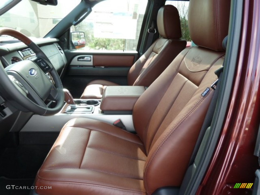Chaparral Interior 2012 Ford Expedition EL King Ranch 4x4 Photo #62763573