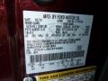  2012 Expedition EL King Ranch 4x4 Autumn Red Metallic Color Code GT