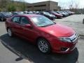 Red Candy Metallic - Fusion SEL V6 AWD Photo No. 1