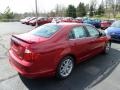 Red Candy Metallic - Fusion SEL V6 AWD Photo No. 2