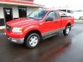 2004 Bright Red Ford F150 XLT Regular Cab 4x4  photo #8