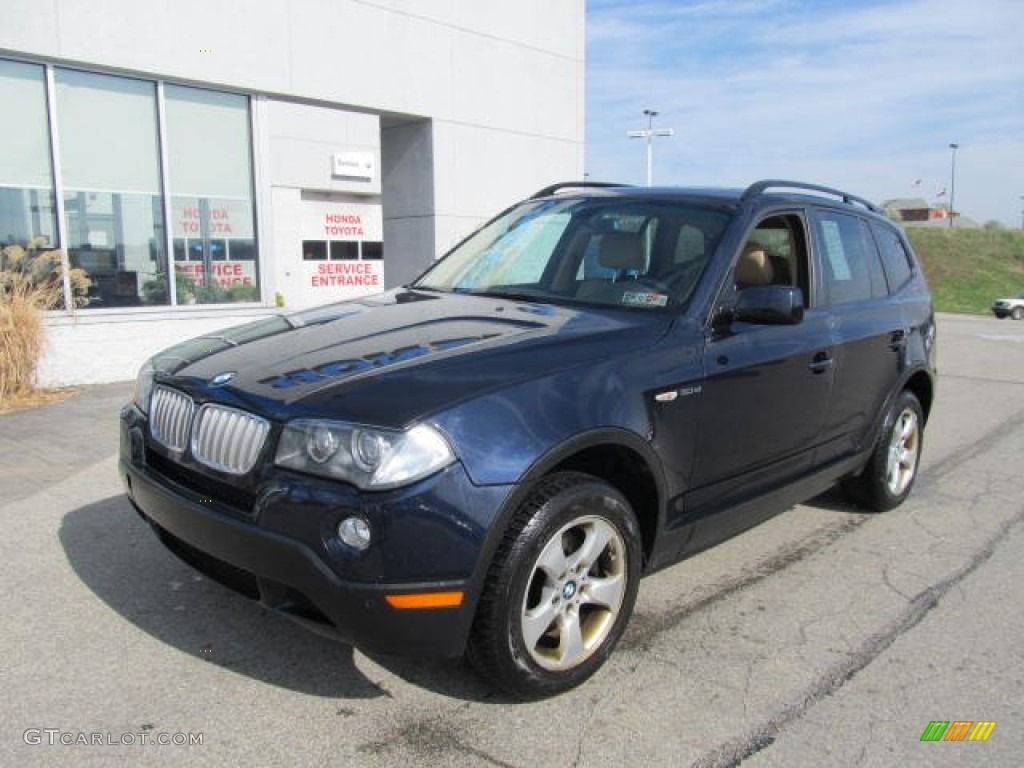 Monaco Blue Metallic 2007 BMW X3 3.0si Exterior Photo #62765077