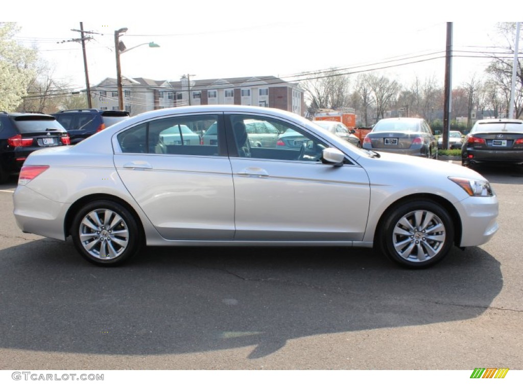 2011 Accord EX Sedan - Alabaster Silver Metallic / Black photo #4