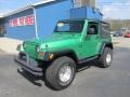 2005 Electric Lime Green Pearl Jeep Wrangler X 4x4 #62758310