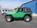 Electric Lime Green Pearl 2005 Jeep Wrangler X 4x4 Exterior