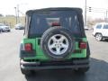 2005 Electric Lime Green Pearl Jeep Wrangler X 4x4  photo #3