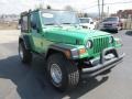 2005 Electric Lime Green Pearl Jeep Wrangler X 4x4  photo #5