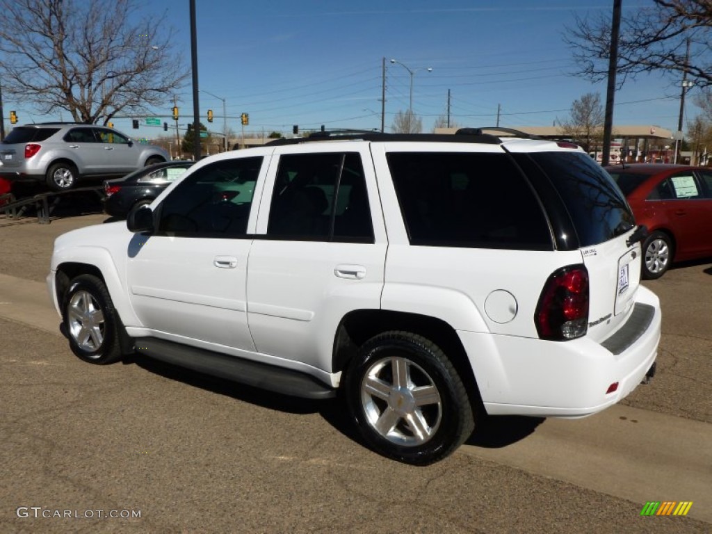 Summit White 2008 Chevrolet TrailBlazer LT 4x4 Exterior Photo #62767013