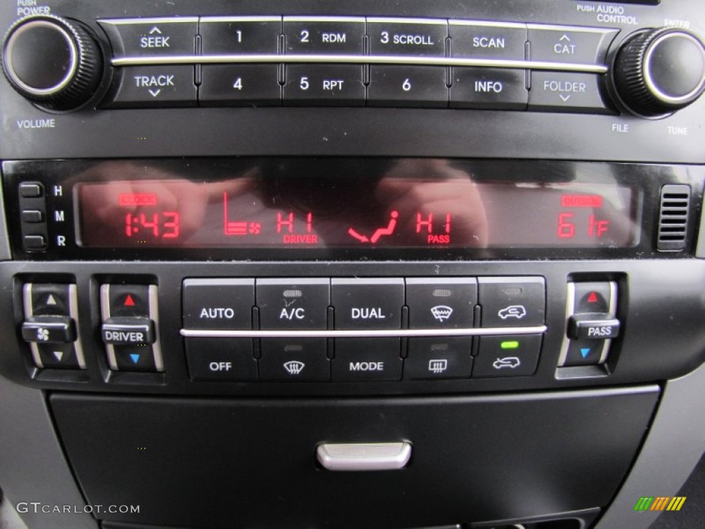 2009 Kia Borrego EX V6 4x4 Controls Photo #62767018